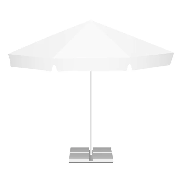 Parasol de jardin extérieur promotionnel — Image vectorielle