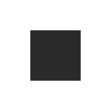 Siyah arka plan üzerine kare simge vektör.