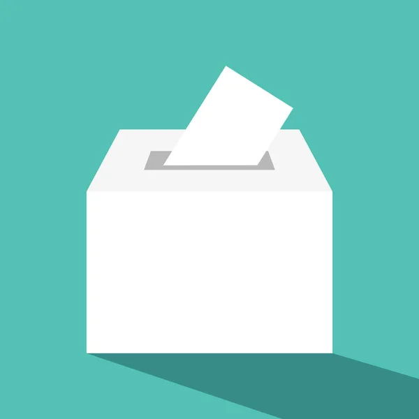 Έννοια της ψηφοφορίας σε επίπεδο στυλ. — Διανυσματικό Αρχείο