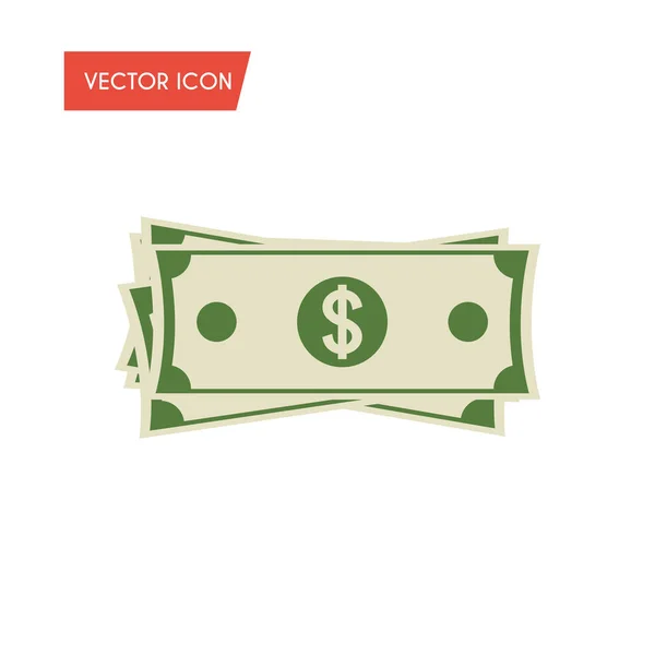 Icono de dinero vectorial. Ilustración vectorial — Vector de stock