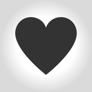 Aşk Sevgililer günü kalpleri simgesi sembolü.