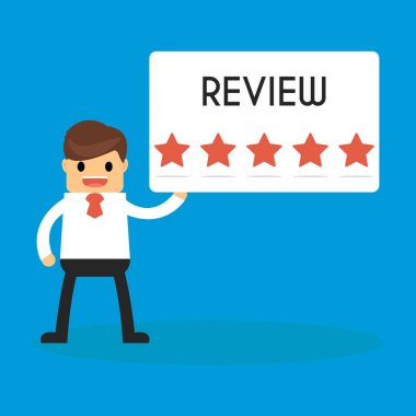 5 yıldız holding işadamı işareti gözden geçirin. başarı ve misyonu. FLA