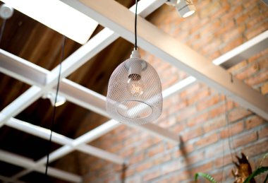 Beton duvar ve tavan lambaları