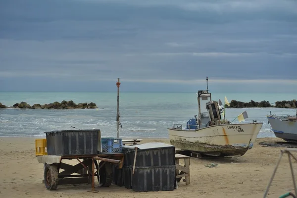 Qualche barca da pesca — Foto Stock