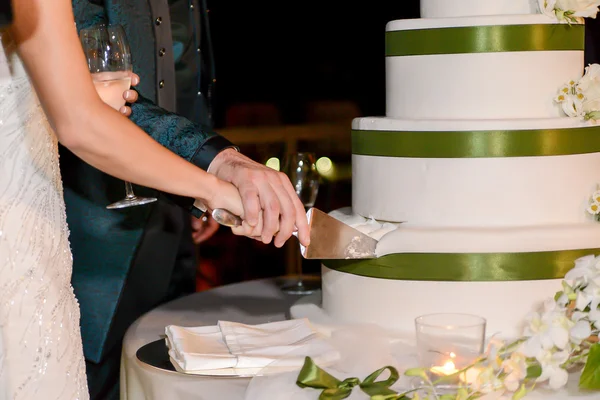 Um tempo de casamento — Fotografia de Stock