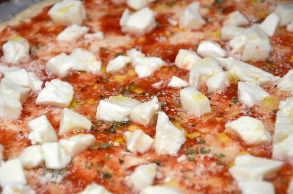 Boa pizza margherita — Fotografia de Stock