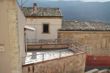 bir Antik şehir foreshorten