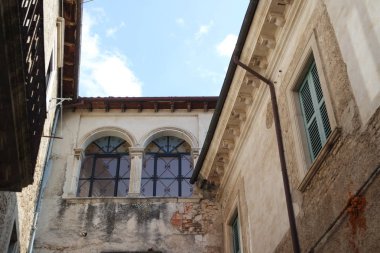 bir Antik şehir foreshorten