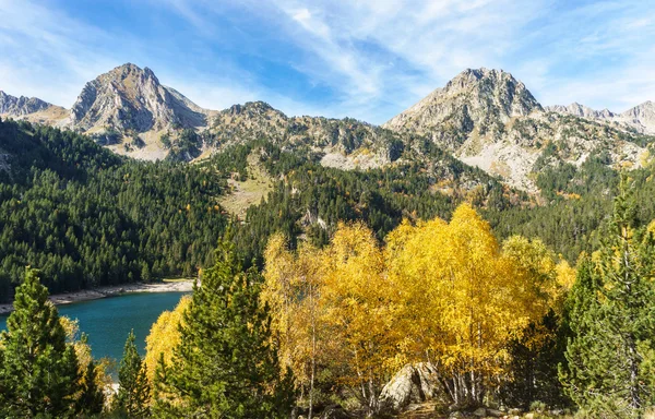 Altın sonbahar Pyrenees