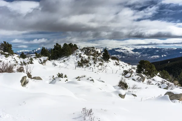 Kış Pirenelerde yürümek