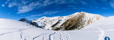 Karlı Yaylası yüksek dağlarda