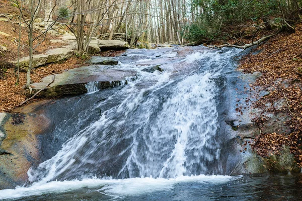 Korumalı dağ nehir hızlı akışı
