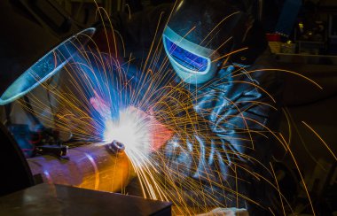 Fabrika teknik endüstriyel çelik Kaynakçı,