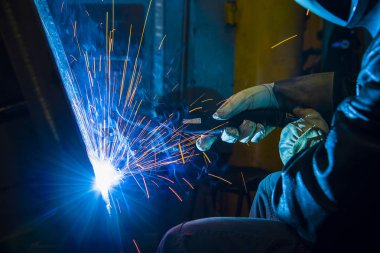 Fabrika teknik endüstriyel çelik Kaynakçı,