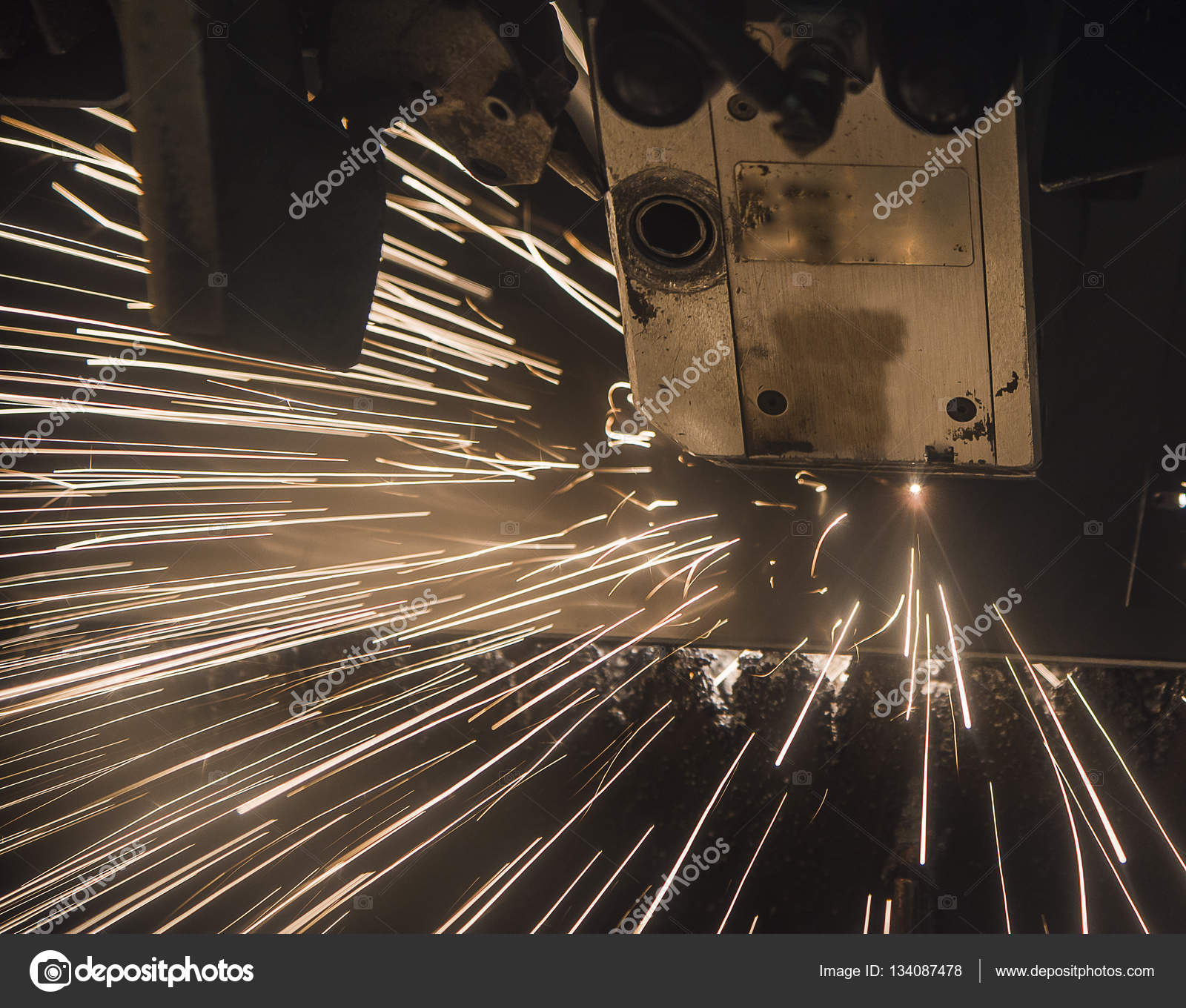 industrial laser cutting processing manufacture technology of flat flat stock sheet metal