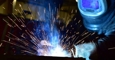 Fabrika teknik endüstriyel çelik Kaynakçı,