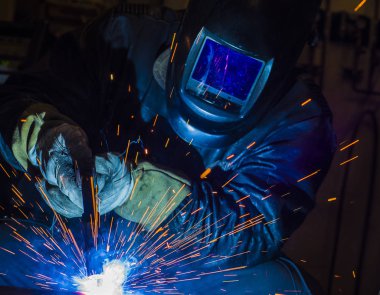 Fabrika teknik endüstriyel çelik Kaynakçı,