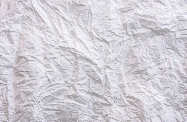 background White crumpled paper