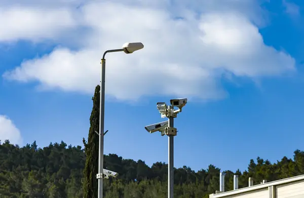 Cameras Surveillance, idea for safety — Stock Photo, Image