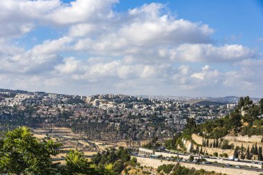 Jerusalem yeni yerleşim bölgesinde yeni Panorama