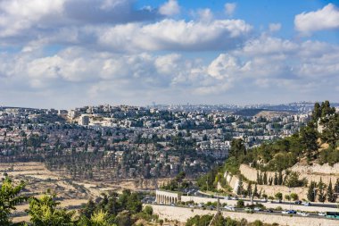 Jerusalem yeni yerleşim bölgesinde yeni Panorama