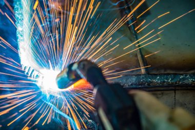 Fabrika teknik endüstriyel çelik Kaynakçı,