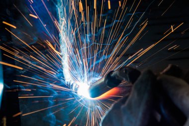 Fabrika teknik endüstriyel çelik Kaynakçı,