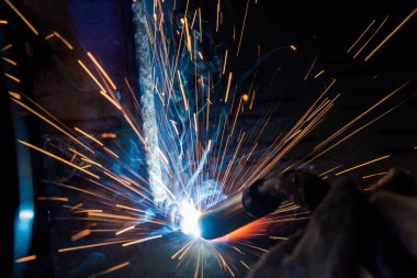 Fabrika teknik endüstriyel çelik Kaynakçı,