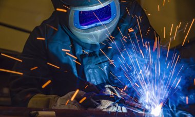 Fabrika teknik endüstriyel çelik Kaynakçı,