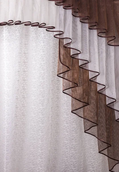 Brown curtain background
