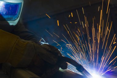 Fabrika teknik endüstriyel çelik Kaynakçı,