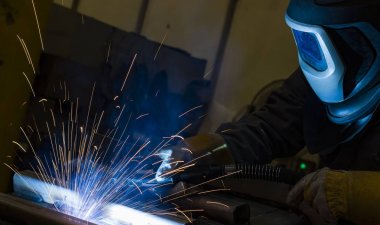 Fabrika teknik endüstriyel çelik Kaynakçı,