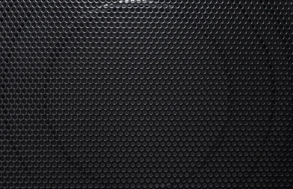 Svarta högtalare kan användas som bakgrunden svart grill från högtalarna. — Stockfoto