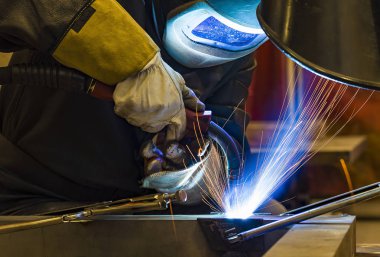 Fabrika teknik endüstriyel çelik Kaynakçı,