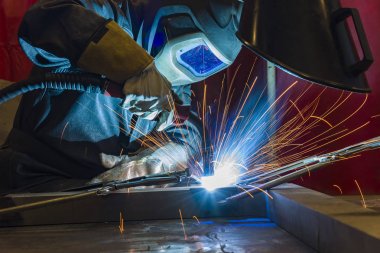 Fabrika teknik endüstriyel çelik Kaynakçı,