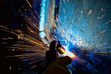 Fabrika teknik endüstriyel çelik Kaynakçı,