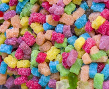 Şeker Renkli Jöle Şekerleri Jöle, parlak, çeşitli,