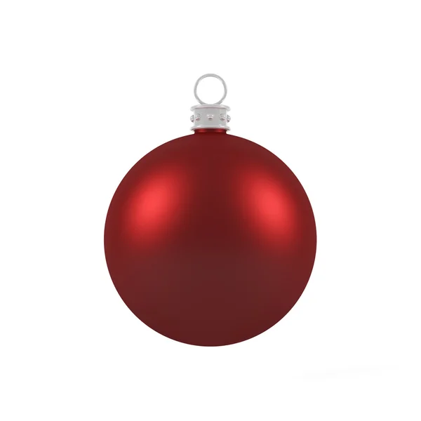 Bola de natal vermelha — Stockfoto