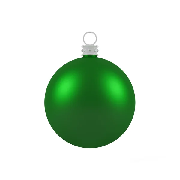 Bola de natal verde — Φωτογραφία Αρχείου