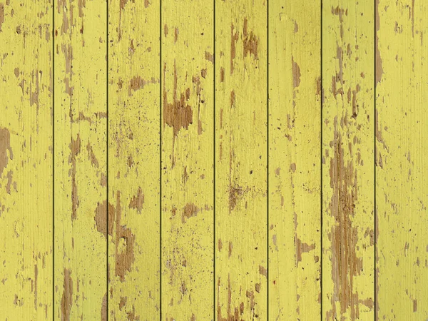 Piso Amarillo Textura Vintage Madera Viejo —  Fotos de Stock