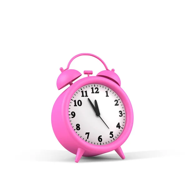 Reloj Despertador Púrpura Tiempo — Foto de Stock