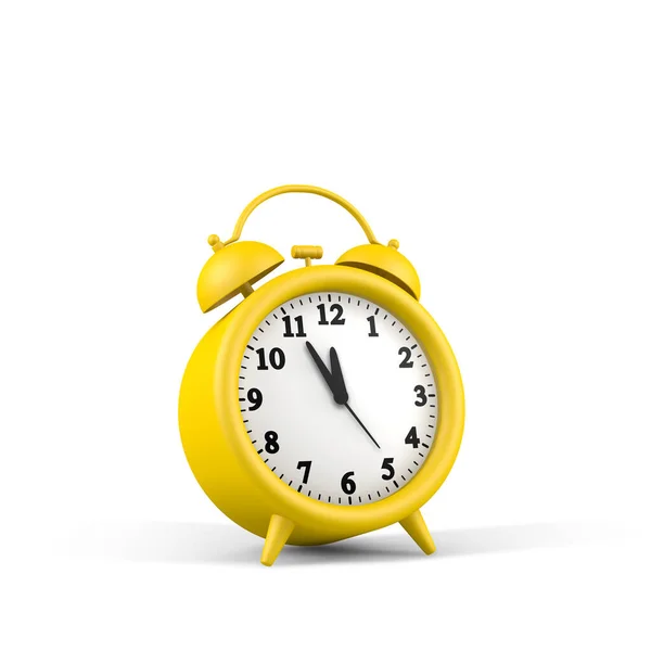 Purple Alarm Clock Time — Stock Photo, Image