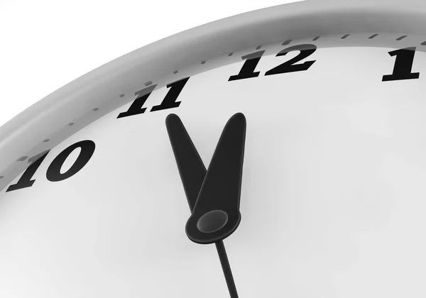Purple Alarm Clock Time — Stock Photo, Image