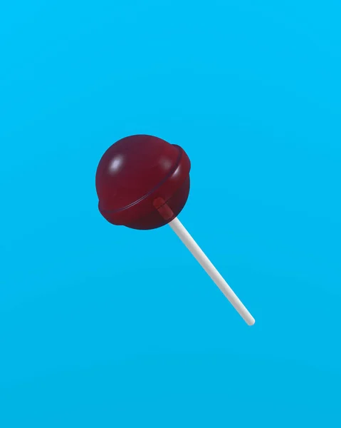 Lollipop Red Color — Stock Photo, Image