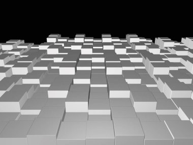 arka plan üç boyutlu küpler