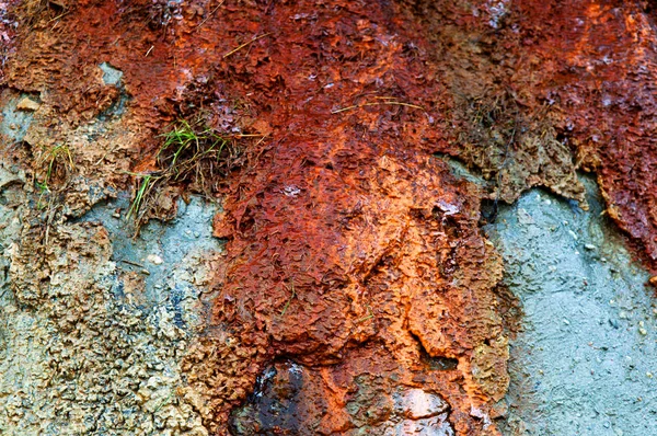 wet clay soil, abstract background, natural texture clay