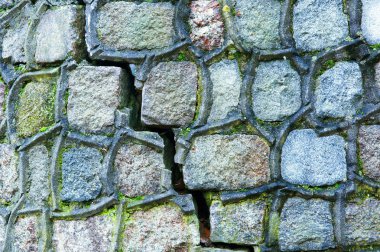 Eski taş duvar