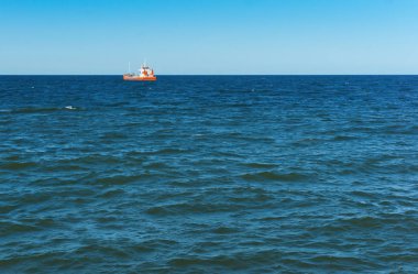 gemi, balıkçılık, deniz, dalgalar, balıkçılık, balık, madencilik, sondaki, kruvazör