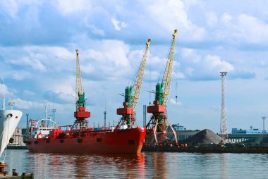 Seaport, bağlantı noktası, deniz, Vinç, yükleme terminal, yükleme, Lojistik, iskele