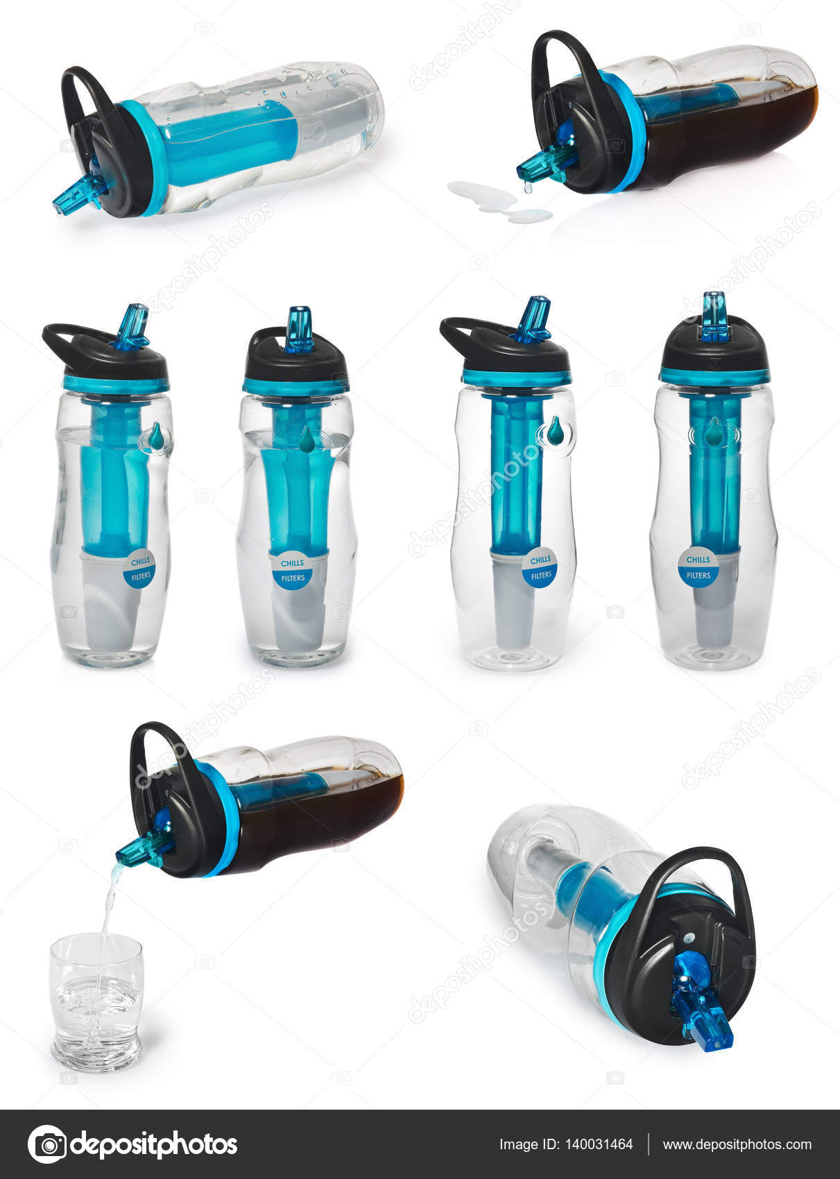 Gourde De Sport Avec Un Filtre à Eau Bouteille Deau Filtre